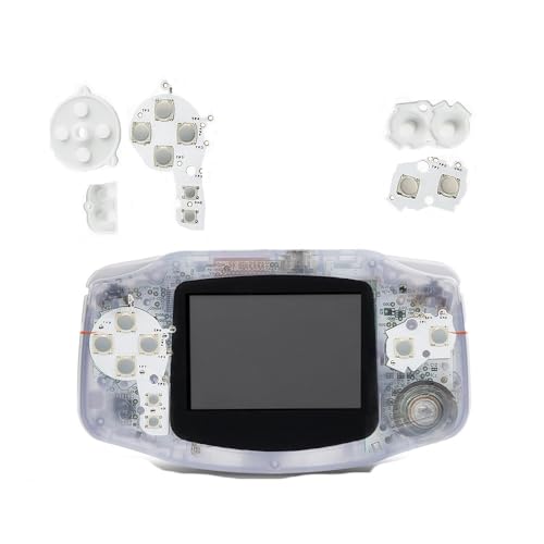 Reparaturset für Game Boy Advance (GBA) - Tastenpads, Silikondichtungen & Präzisions-Schraubendreher-Set für Konsolenwartung von Pidynx