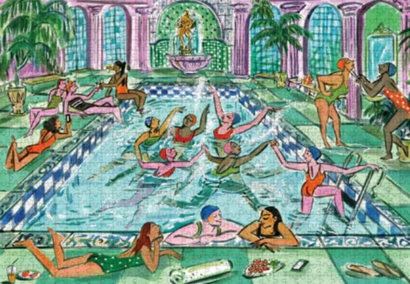 Piece House Puzzle 1000 Teile – Poolside - Piece House Puzzle 1000 Teile – Poolside - von Piece House