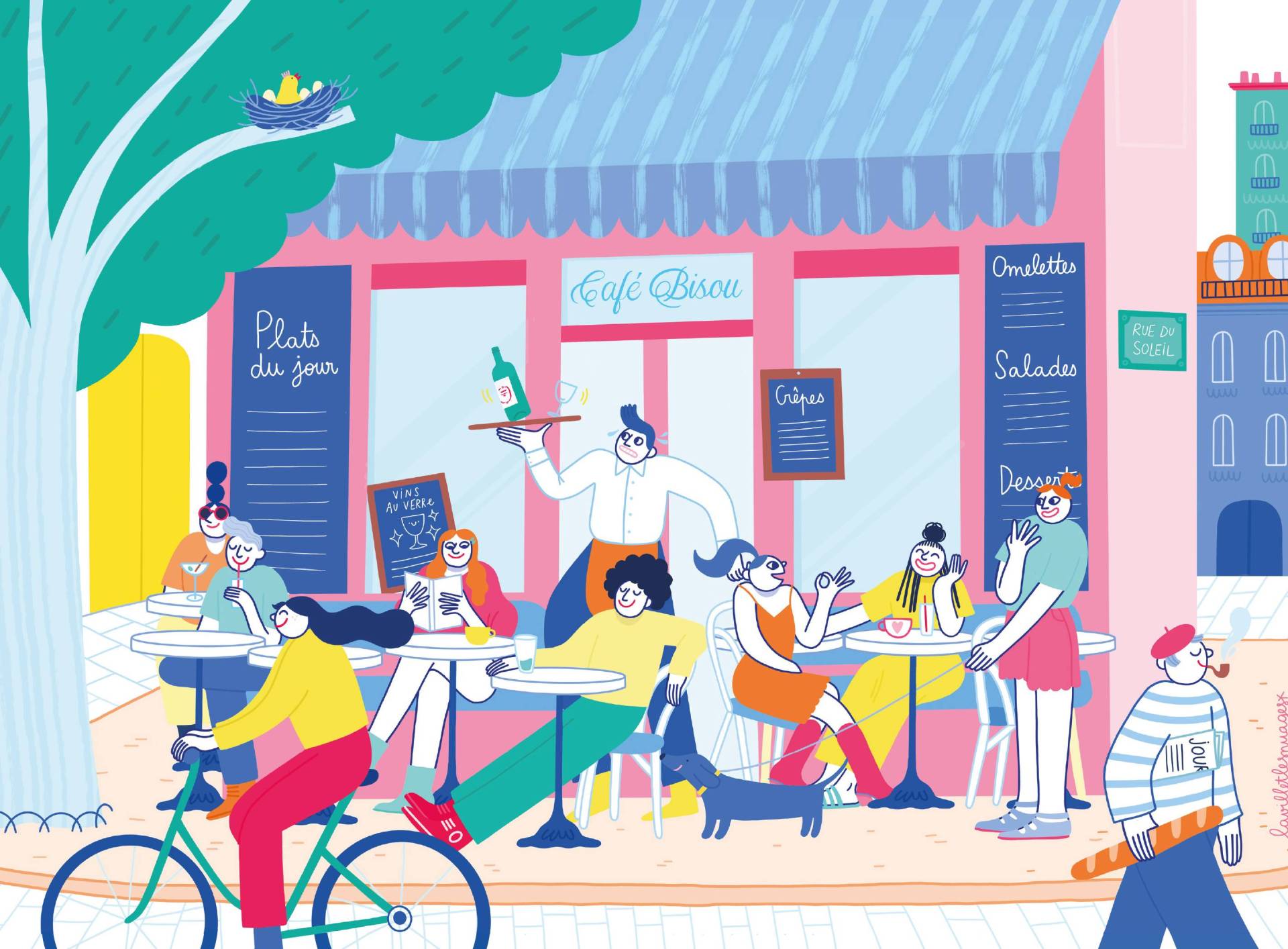 Pièce Rapportée Café Bisou 1000 Teile Puzzle Piece-Rapportée-00013 Pièce Rapportée Café Bisou 1000 Teile Puzzle Piece-Rapportée-00013 von Pièce Rapportée