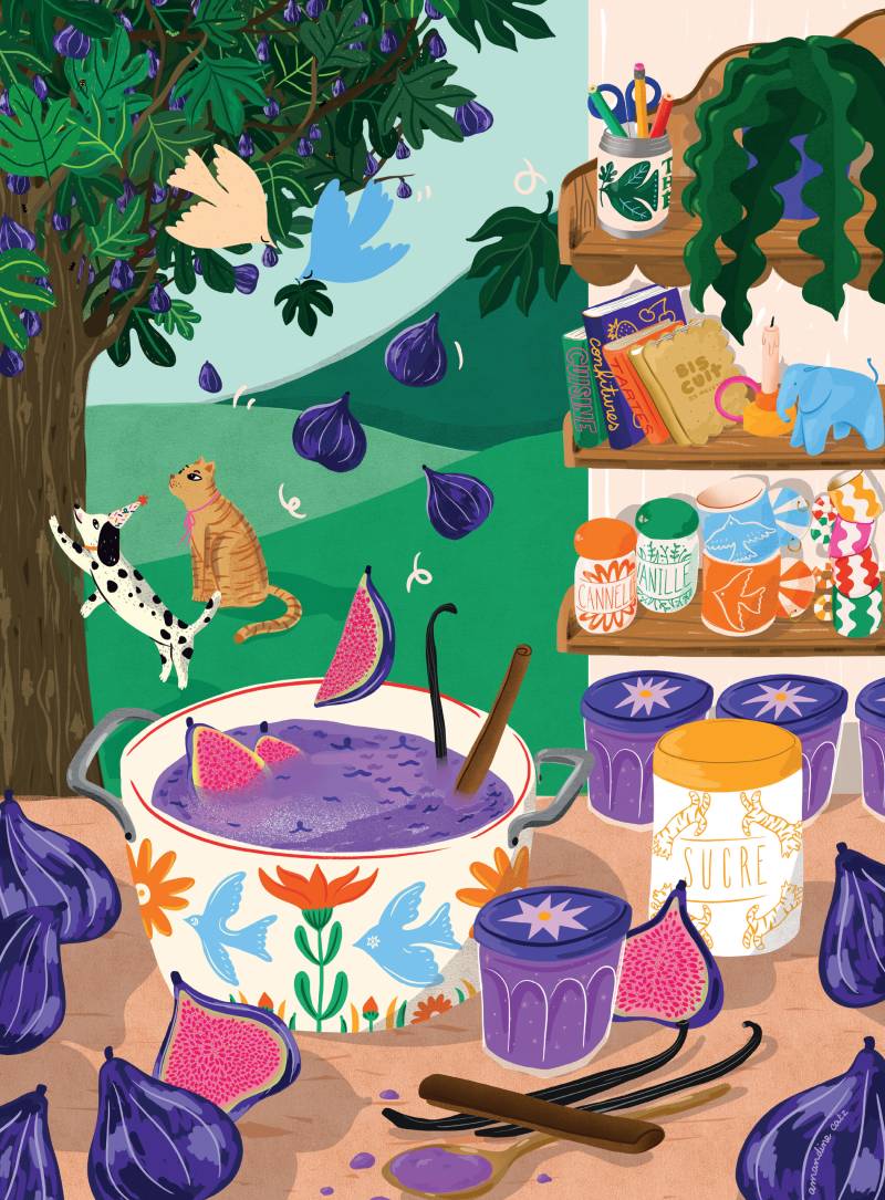 Pièce Rapportée Confiture De Mon Jardin 500 Teile Puzzle Piece-Rapportée-00150 von Pièce Rapportée