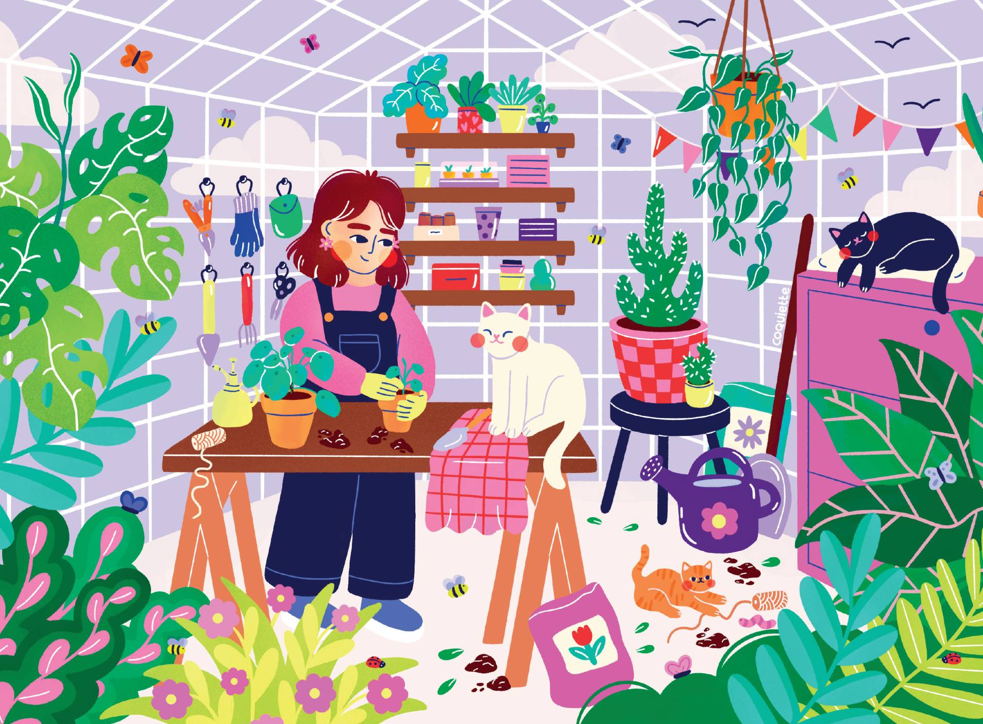 Pièce Rapportée La Serre Aux Chats 1000 Teile Puzzle Piece-Rapportée-00136 Pièce Rapportée La Serre Aux Chats 1000 Teile Puzzle Piece-Rapportée-00136 von Pièce Rapportée