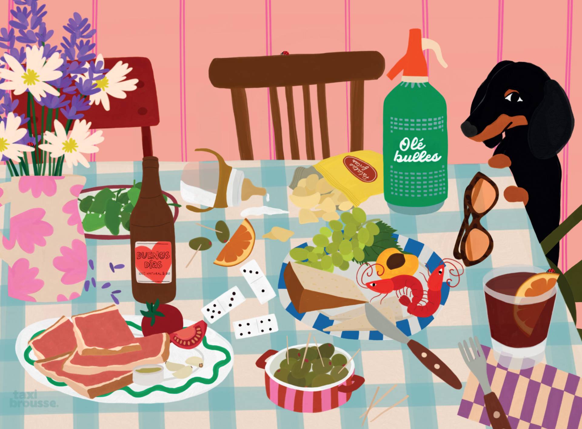 Pièce Rapportée Tapas Y Amigos 1000 Teile Puzzle Piece-Rapportée-00143 Pièce Rapportée Tapas Y Amigos 1000 Teile Puzzle Piece-Rapportée-00143 von Pièce Rapportée