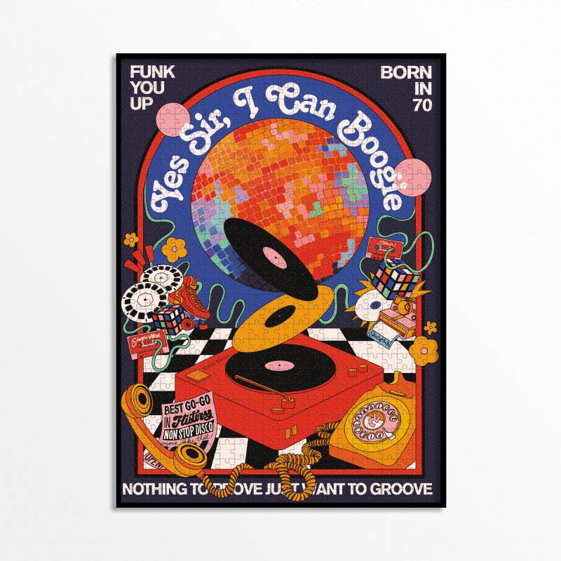 Piece & Love Boogie 1000 Teile Puzzle Piece-And-Love-84066 von Piece & Love