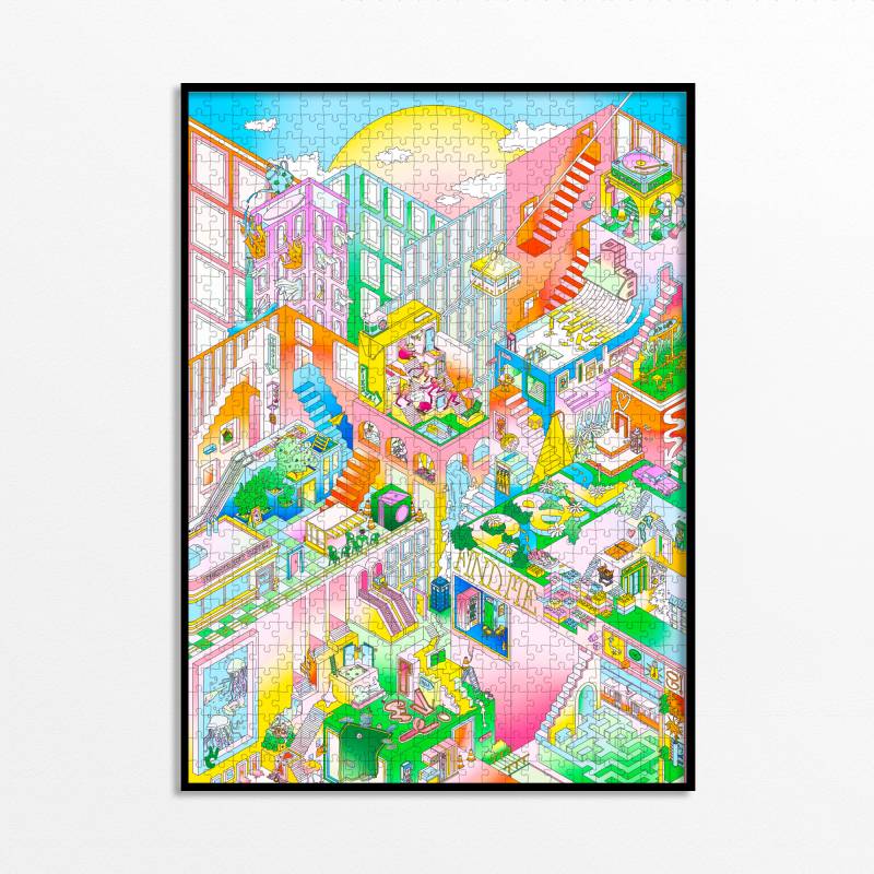 Piece & Love Find me 1000 Teile Puzzle Piece-And-Love-84135 von Piece & Love