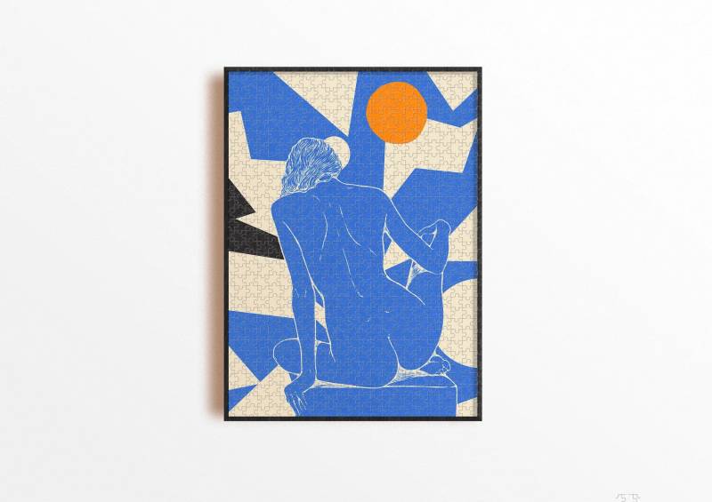 Piece & Love Peau bleue 1000 Teile Puzzle Piece-And-Love-84205 von Piece & Love