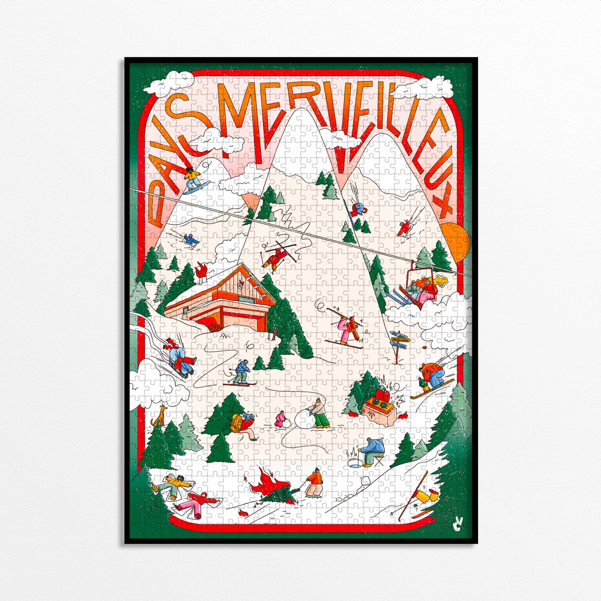 Piece & Love Planté de Bâton 1000 Teile Puzzle Piece-And-Love-84119 Piece & Love Planté de Bâton 1000 Teile Puzzle Piece-And-Love-84119 von Piece & Love