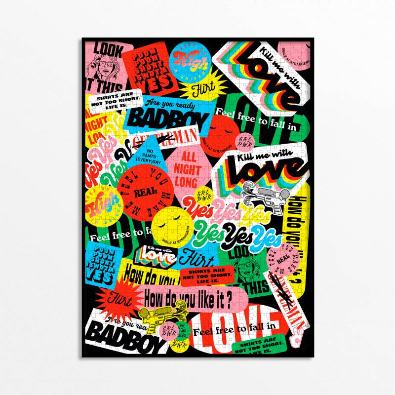 Piece & Love Pop Up 1000 Teile Puzzle Piece-And-Love-84004 von Piece & Love