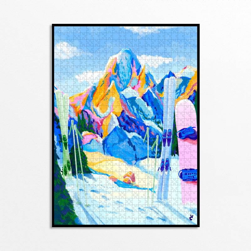 Piece & Love Snow must go on 1000 Teile Puzzle Piece-And-Love-84207 von Piece & Love