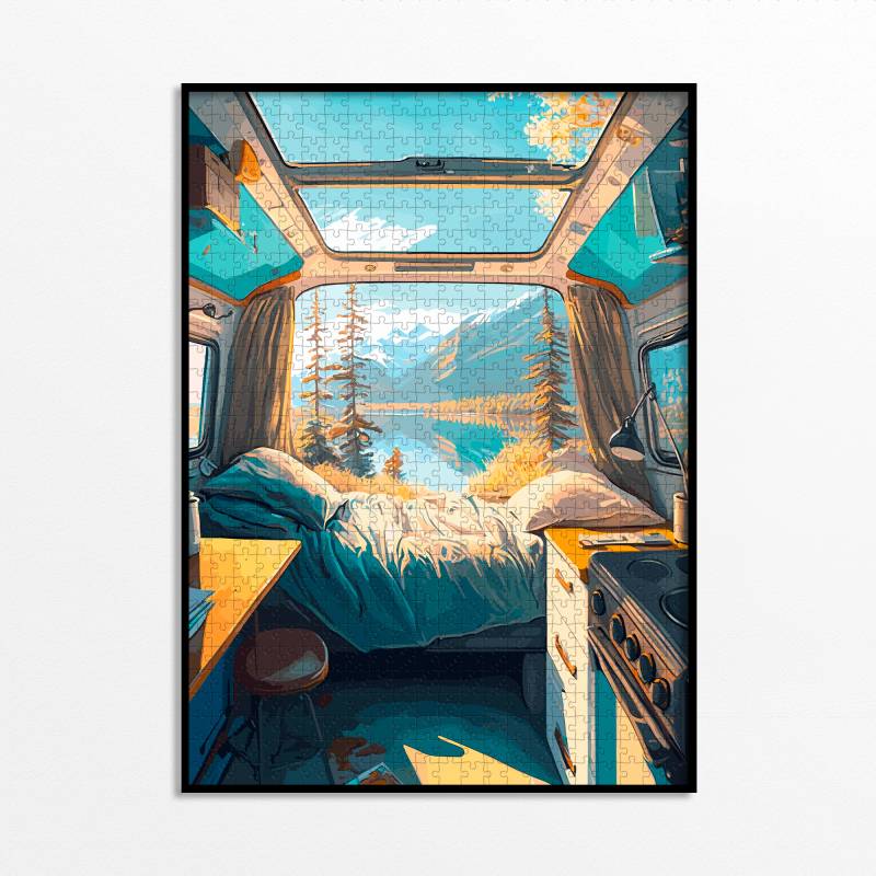 Piece & Love Van Life 1000 Teile Puzzle Piece-And-Love-84110 von Piece & Love