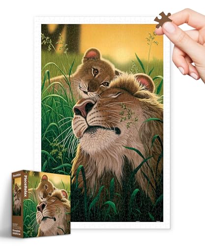 PieceRelax Puzzle 1000 Teile für Erwachsene & Kinder ab 14 – Schim Schimmel - A Father’s Love [H3643], 58,8 x 37,8 cm, Herausforderung & Achtsamkeit für Ihre Me-Time von PieceRelax
