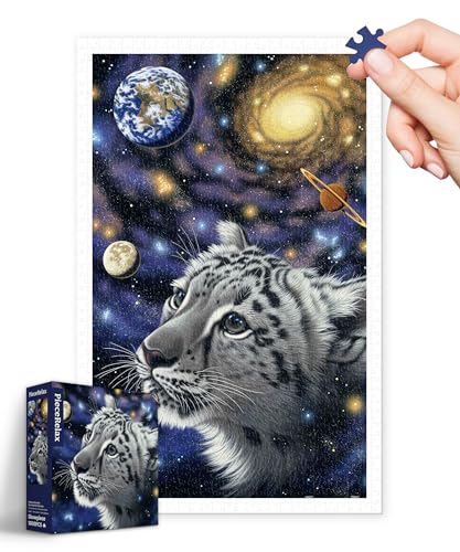 PieceRelax Puzzle 1000 Teile für Erwachsene & Kinder ab 14 – Schim Schimmel - One with The Universe [H3645], 58,8 x 37,8 cm, Herausforderung & Achtsamkeit für Ihre Me-Time von PieceRelax