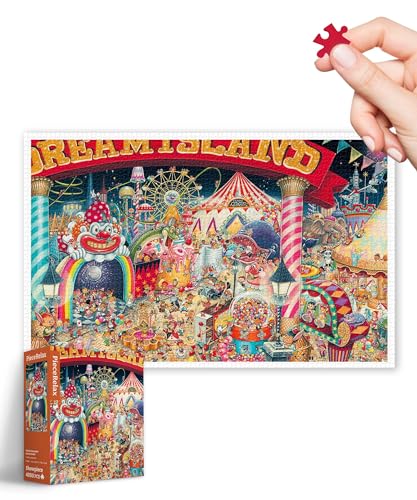 PieceRelax Puzzle 4000 Teile für Erwachsene – Shinji Yamamoto - Dream Island [H3528], 115 x 73 cm, Herausforderung & Achtsamkeit für Ihre Me-Time von PieceRelax