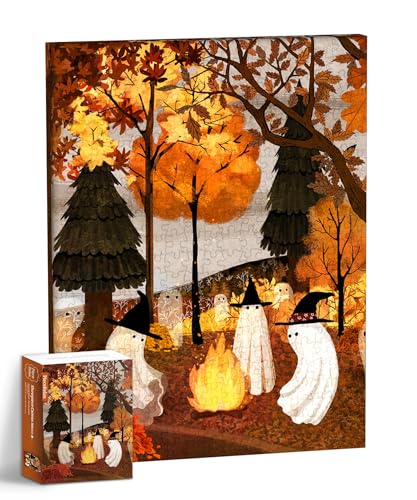 PieceRelax Puzzle Wandbild – Katherine Blower - Autumn Bonfire | 366 Teile | DIY-Puzzle zum Aufhängen | Wanddeko für Zuhause & Büro [HN1474] von PieceRelax
