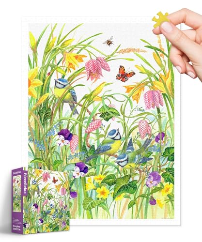 PieceRelax Puzzle 1200 Teile für Erwachsene – Claire Comerford - Gentle Spring Breeze [H3348], 59 x 45 cm, Herausforderung & Achtsamkeit für Ihre Me-Time von PieceRelax