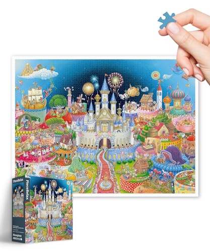 PieceRelax Puzzle 4800 Teile für Erwachsene – Shinji Yamamoto - Magic Kingdom's New Year's Eve [H3527], 86,3 x 115 cm, Herausforderung & Achtsamkeit für Ihre Me-Time von PieceRelax