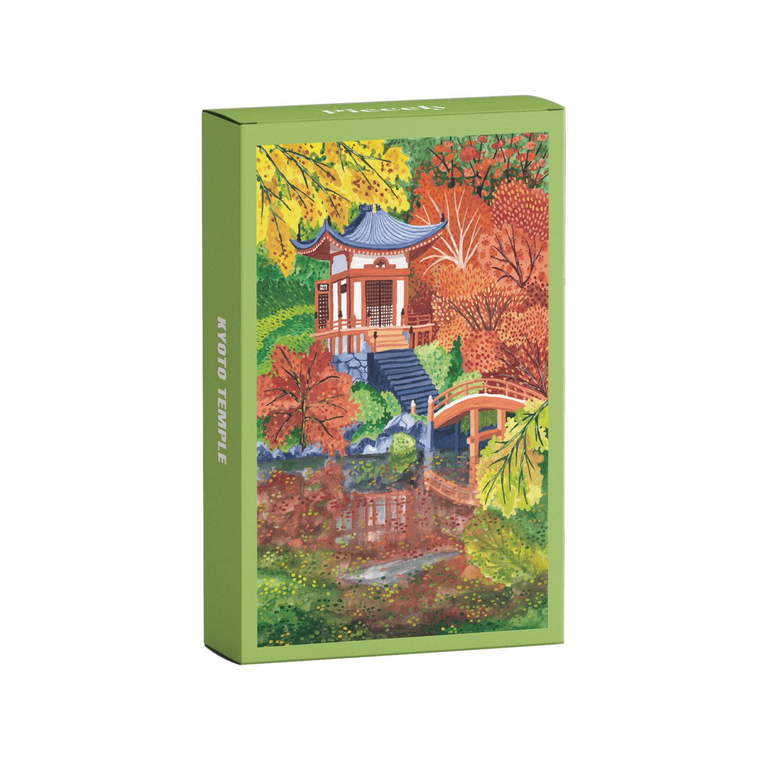 Piecely Mini-Puzzle 99 Teile - Kyoto Temple - Piecely Mini-Puzzle 99 Teile - Kyoto Temple - von Piecely