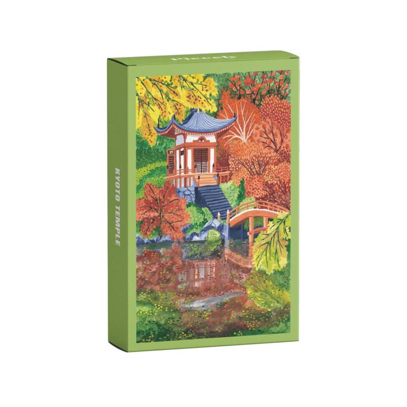 Piecely Mini-Puzzle 99 Teile - Kyoto Temple - von Piecely