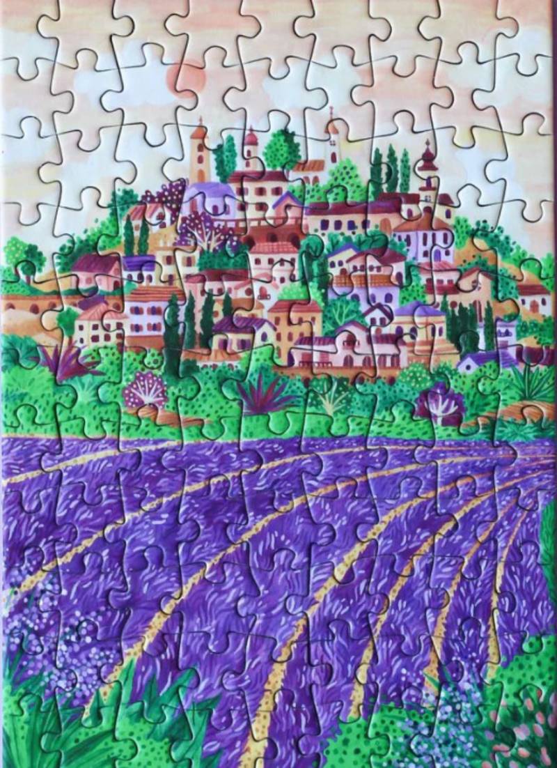 Piecely Mini-Puzzle 99 Teile – La Provence - Piecely Mini-Puzzle 99 Teile – La Provence - von Piecely