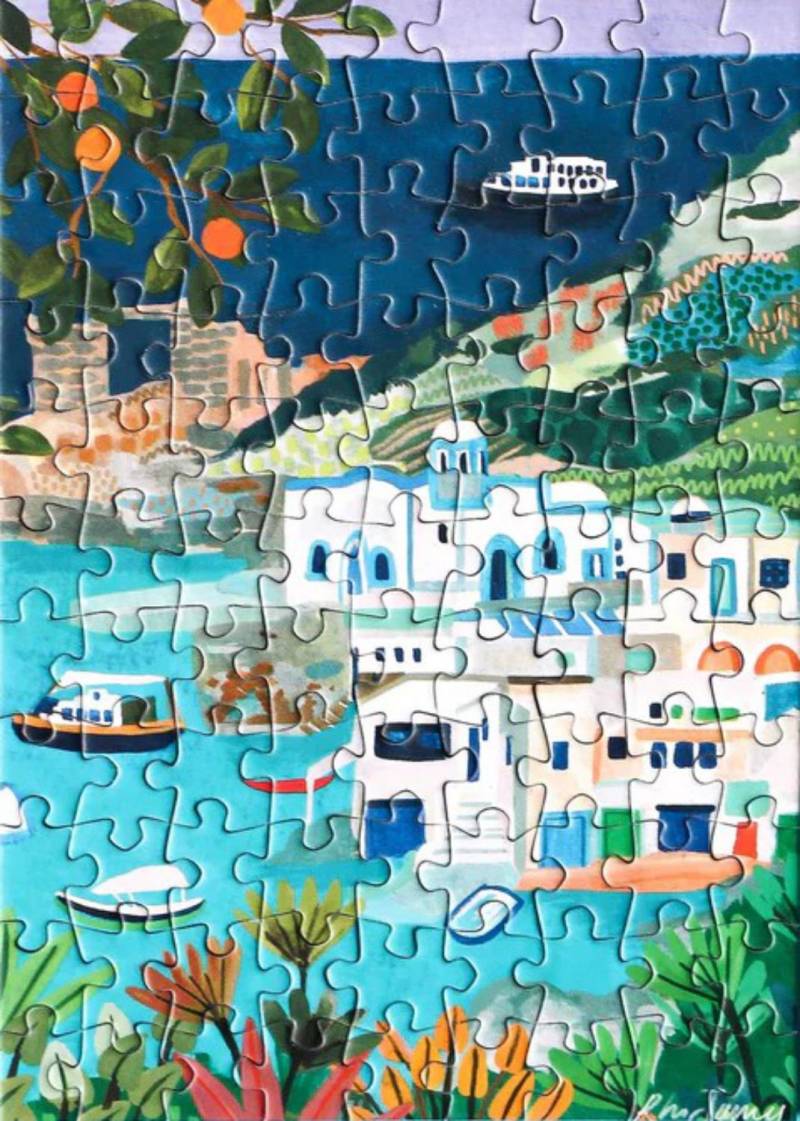 Piecely Mini-Puzzle 99 Teile – Milos Greece - Piecely Mini-Puzzle 99 Teile – Milos Greece - von Piecely