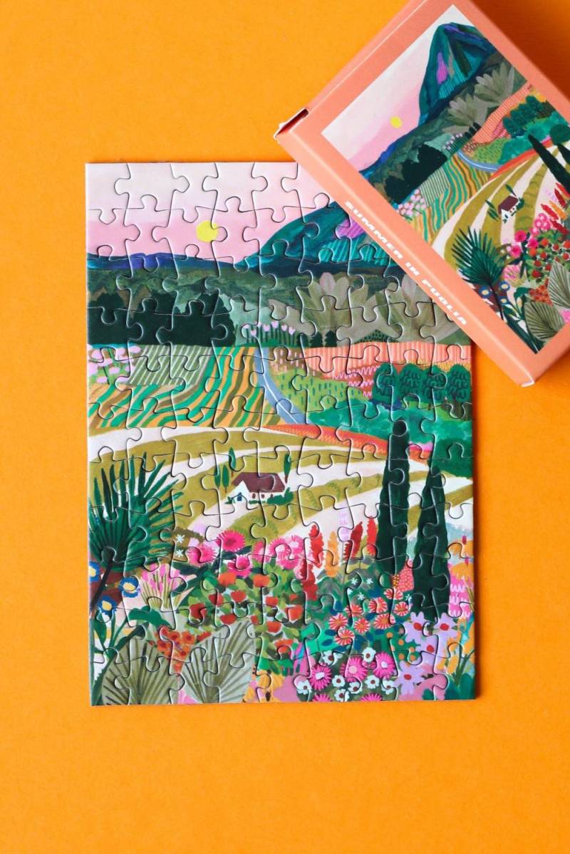 Piecely Mini-Puzzle 99 Teile - Summer in Puglia - von Piecely