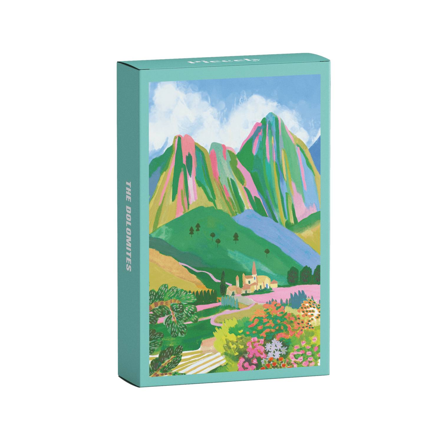 Piecely Mini-Puzzle 99 Teile - The Dolomites - Piecely Mini-Puzzle 99 Teile - The Dolomites - von Piecely