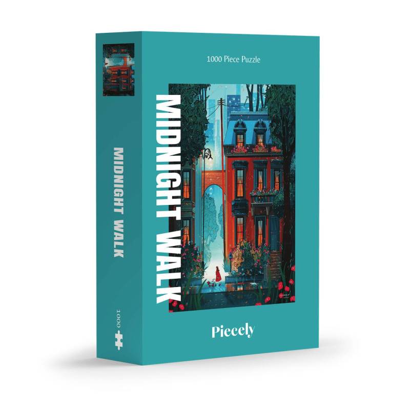 Piecely Puzzle 1000 Teile - Midnight Walk - von Piecely