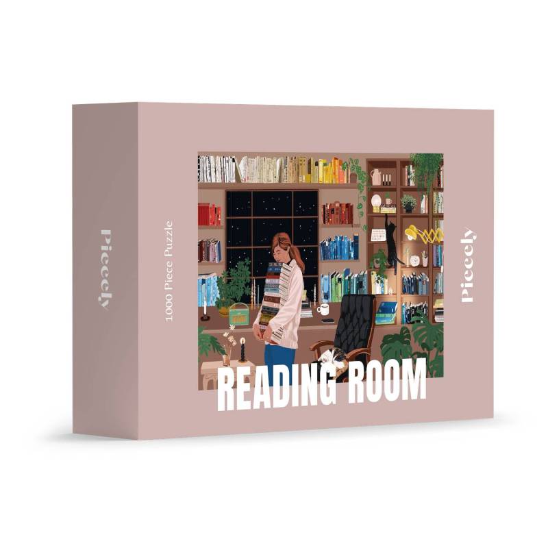 Piecely Puzzle 1000 Teile - Reading Room - von Piecely