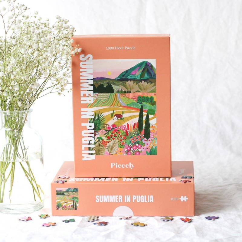 Piecely Puzzle 1000 Teile - Summer in Puglia - von Piecely