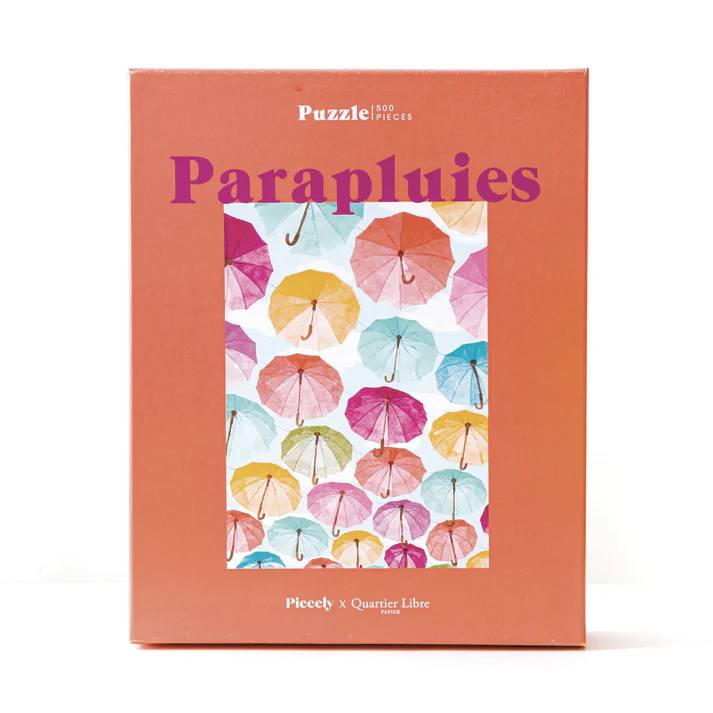 Piecely Puzzle 500 Teile - Parapluies - von Piecely