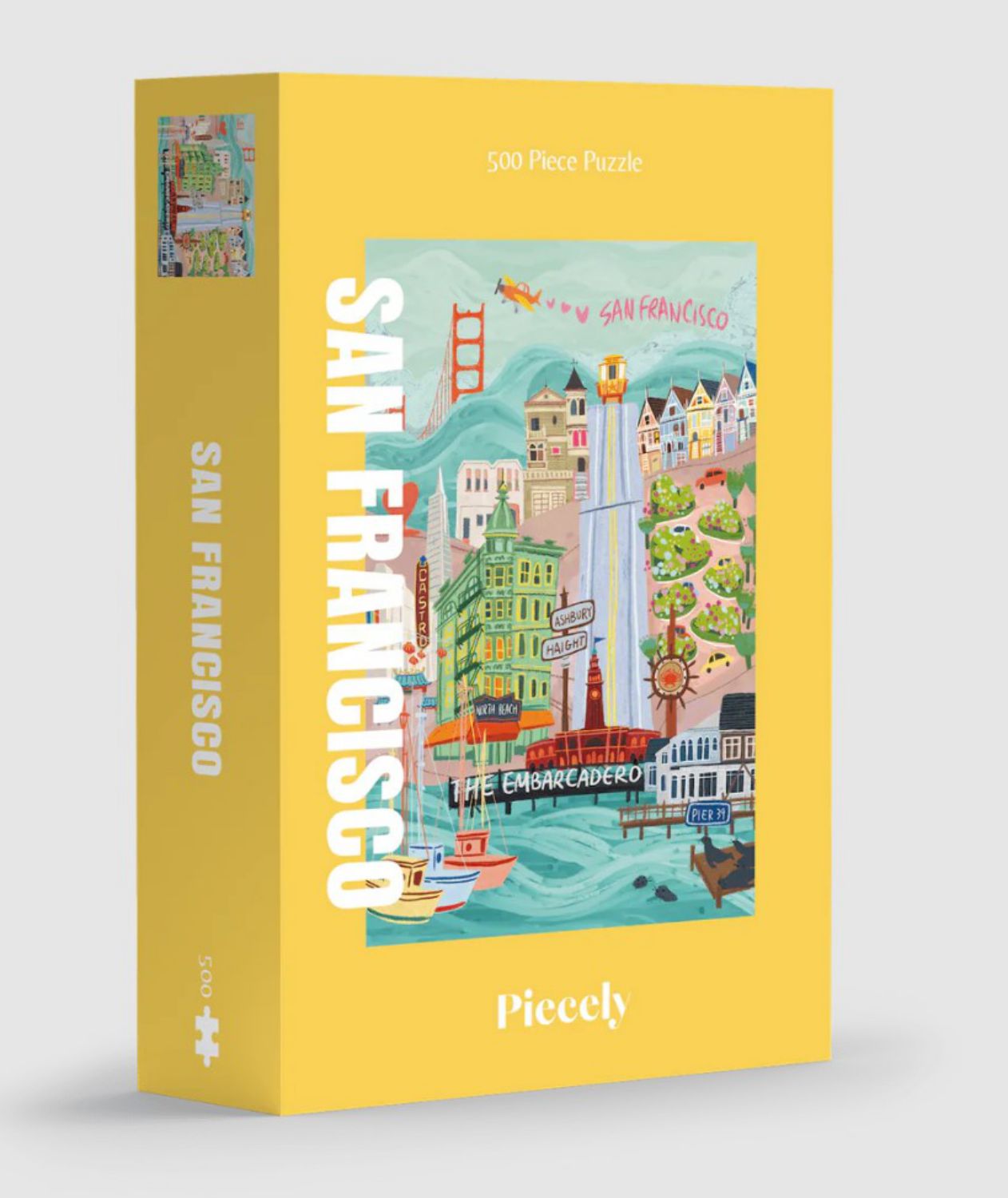 Piecely Puzzle 500 Teile – San Francisco - Piecely Puzzle 500 Teile – San Francisco - von Piecely