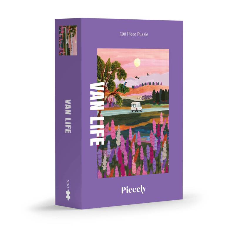 Piecely Puzzle 500 Teile - Van Life - von Piecely