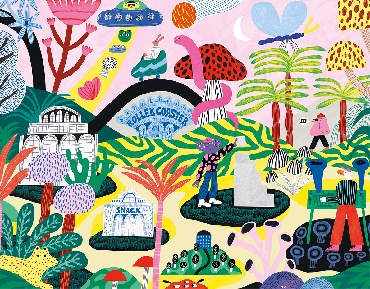 Pieces & Peace Achterbahn 1000 Teile Puzzle Pieces-Peace-F-00186 Pieces & Peace Achterbahn 1000 Teile Puzzle Pieces-Peace-F-00186 von Pieces & Peace