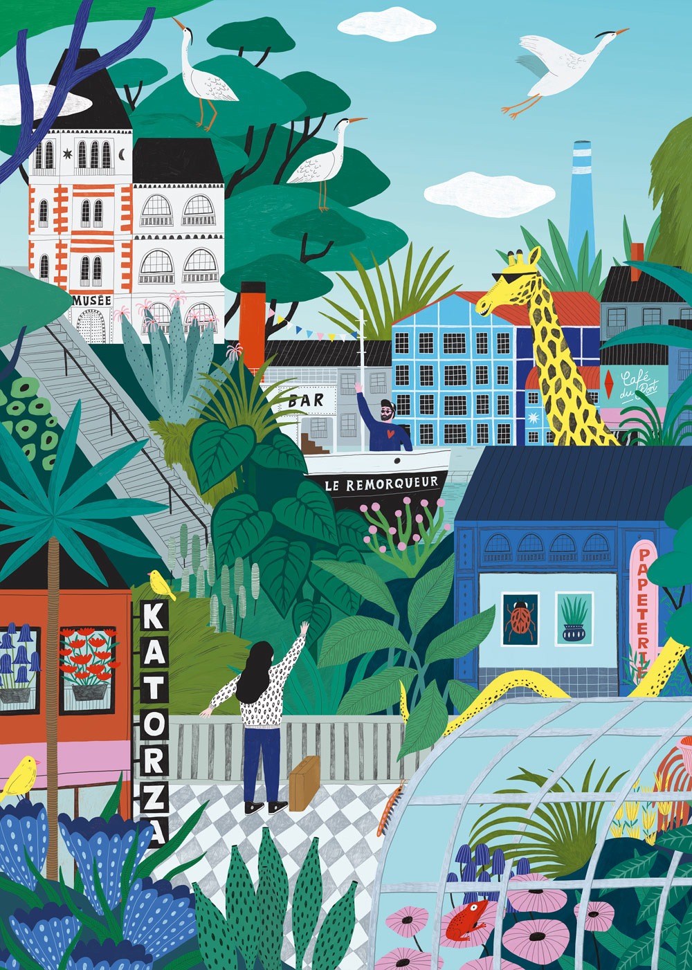 Pieces & Peace Außergewöhnliches Nantes 500 Teile Puzzle Pieces-and-Peace-0062 von Pieces & Peace