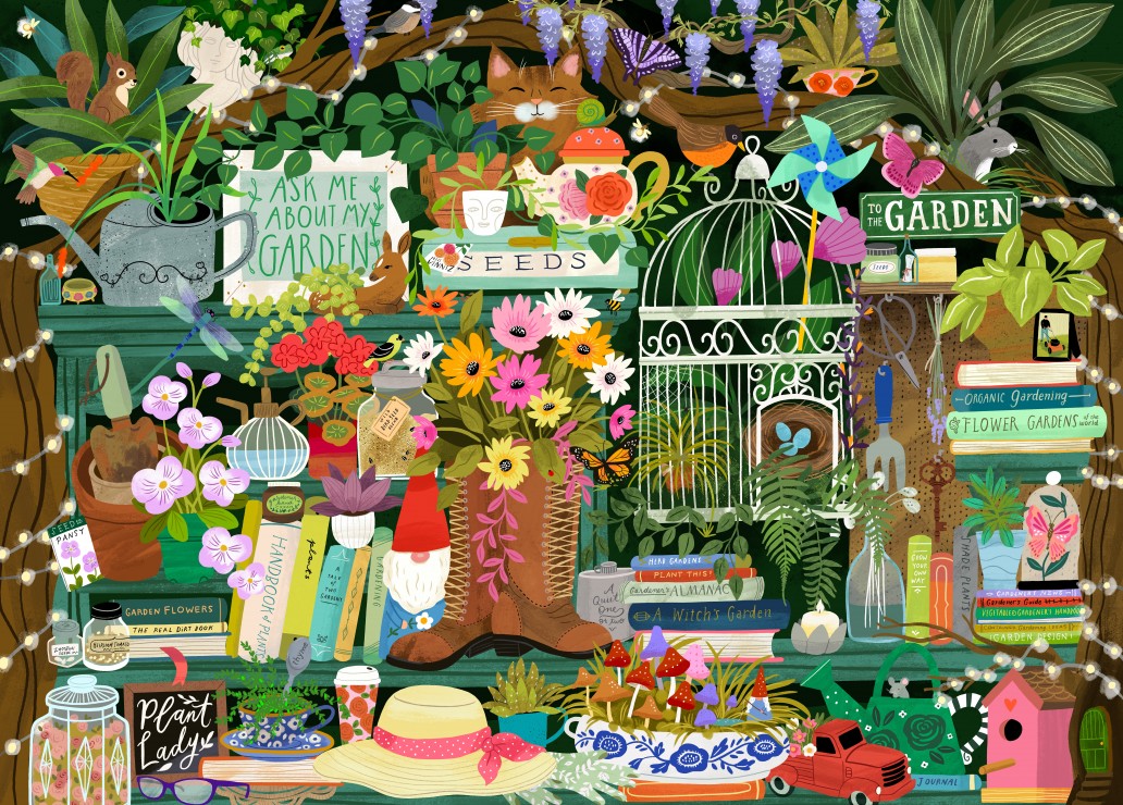 Pieces & Peace Bibliothek des Gärtners 1500 Teile Puzzle Pieces-Peace-F-00227 Pieces & Peace Bibliothek des Gärtners 1500 Teile Puzzle Pieces-Peace-F-00227 von Pieces & Peace