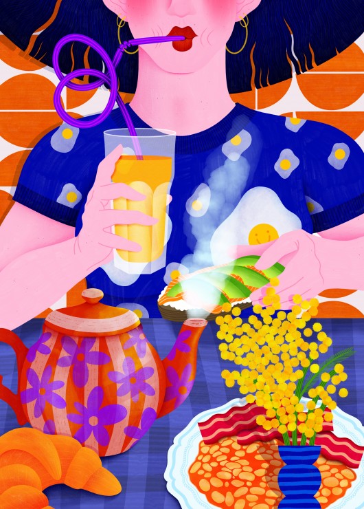 Pieces & Peace Brunch 500 Teile Puzzle Pieces-Peace-F-00132 von Pieces & Peace