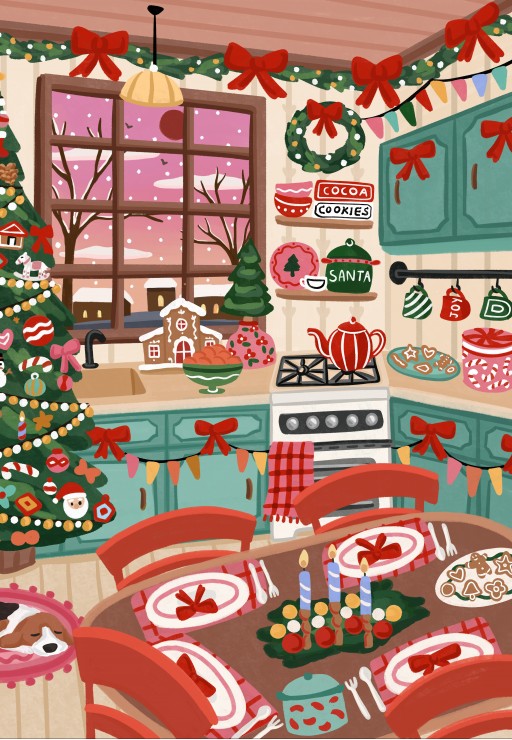 Pieces & Peace Die Weihnachtsküche 1000 Teile Puzzle Pieces-Peace-F-00262 Pieces & Peace Die Weihnachtsküche 1000 Teile Puzzle Pieces-Peace-F-00262 von Pieces & Peace
