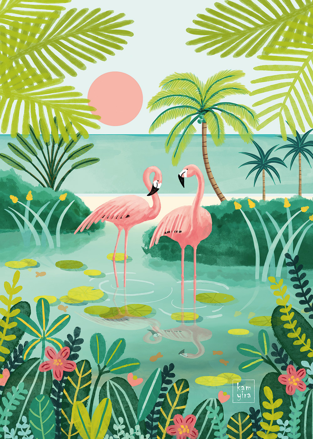 Pieces & Peace Flamingo 500 Teile Puzzle Pieces-Peace-F-00076 Pieces & Peace Flamingo 500 Teile Puzzle Pieces-Peace-F-00076 von Pieces & Peace