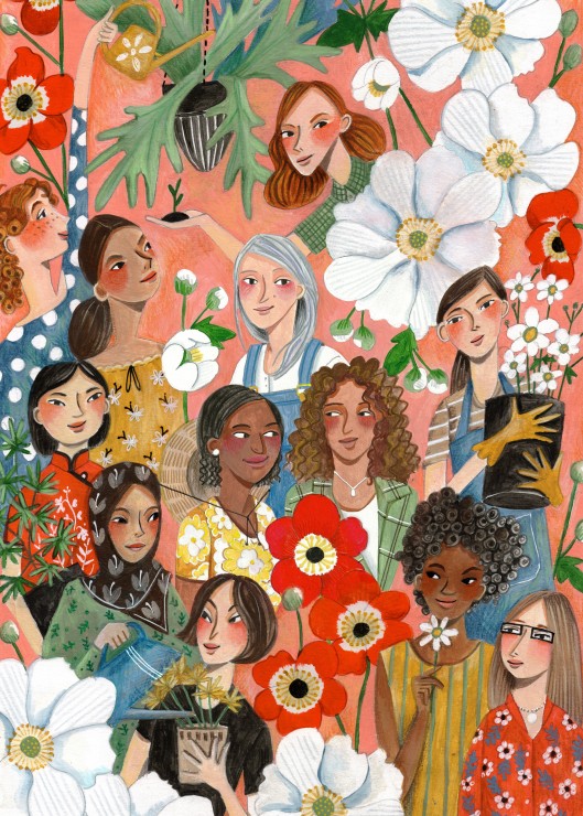 Pieces & Peace Frauen im Garten 500 Teile Puzzle Pieces-Peace-F-00208 Pieces & Peace Frauen im Garten 500 Teile Puzzle Pieces-Peace-F-00208 von Pieces & Peace