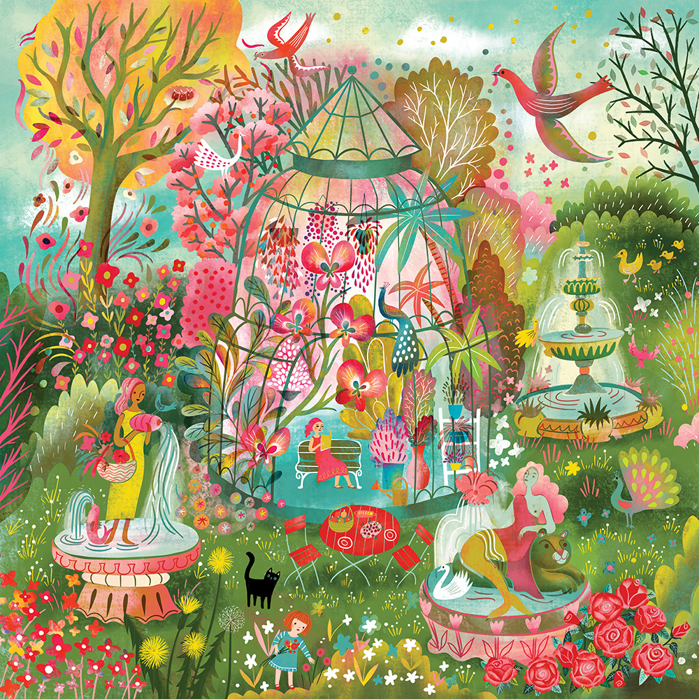 Pieces & Peace Greenhouse Fountains 1000 Teile Puzzle Pieces-Peace-F-00218 Pieces & Peace Greenhouse Fountains 1000 Teile Puzzle Pieces-Peace-F-00218 von Pieces & Peace