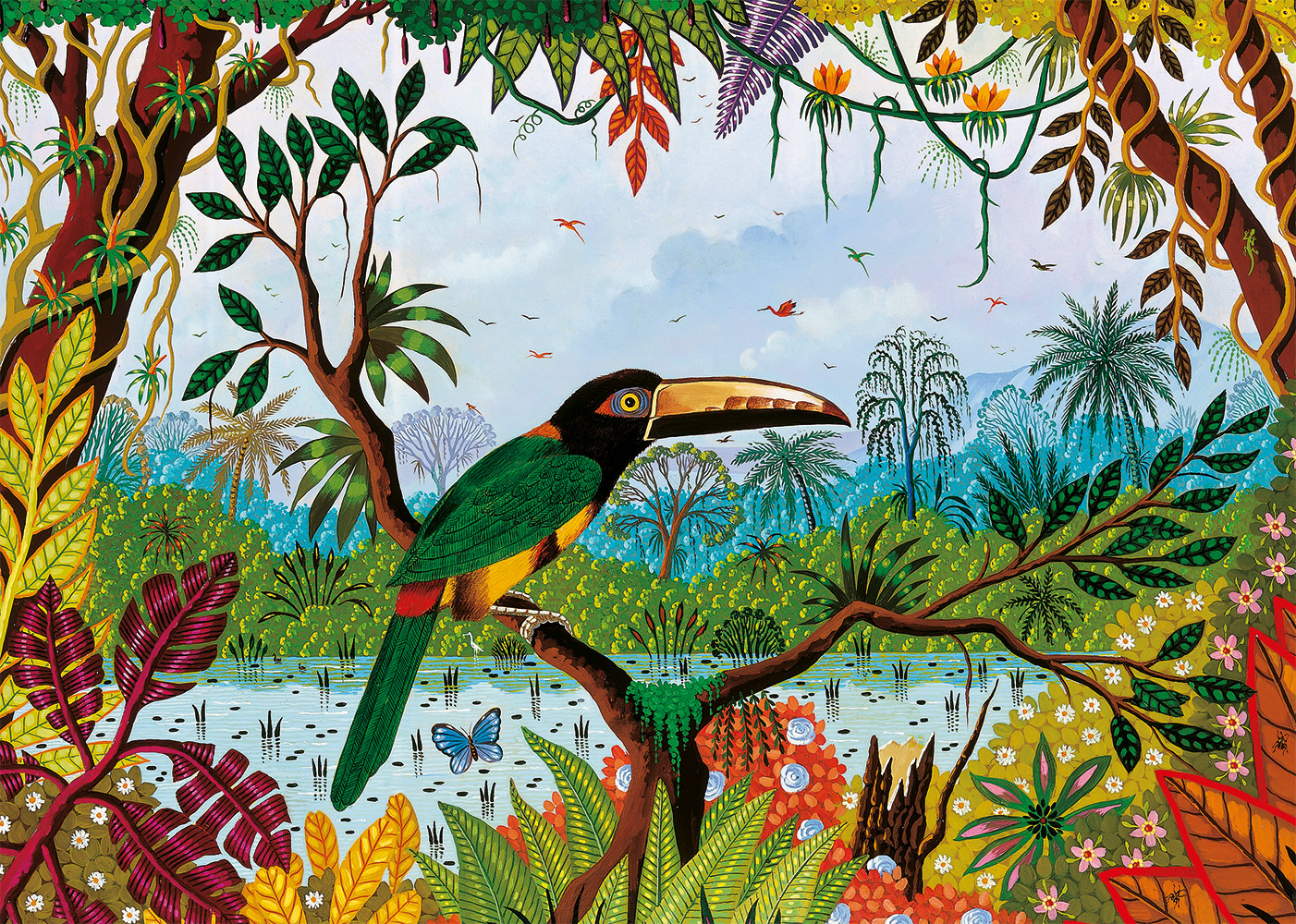 Pieces & Peace Halsbandarassari 1500 Teile Puzzle Pieces-Peace-F-00074 Pieces & Peace Halsbandarassari 1500 Teile Puzzle Pieces-Peace-F-00074 von Pieces & Peace