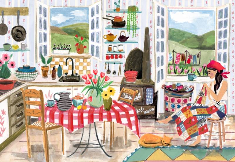 Pieces & Peace Honeybea 1000 Teile Puzzle Pieces-Peace-F-00322 von Pieces & Peace