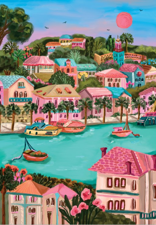 Pieces & Peace Hvar 1000 Teile Puzzle Pieces-Peace-F-00250 von Pieces & Peace