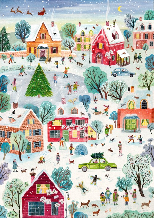 Pieces & Peace Le Village Enchanté de Noël 2000 Teile Puzzle Pieces-Peace-F-00177 Pieces & Peace Le Village Enchanté de Noël 2000 Teile Puzzle Pieces-Peace-F-00177 von Pieces & Peace