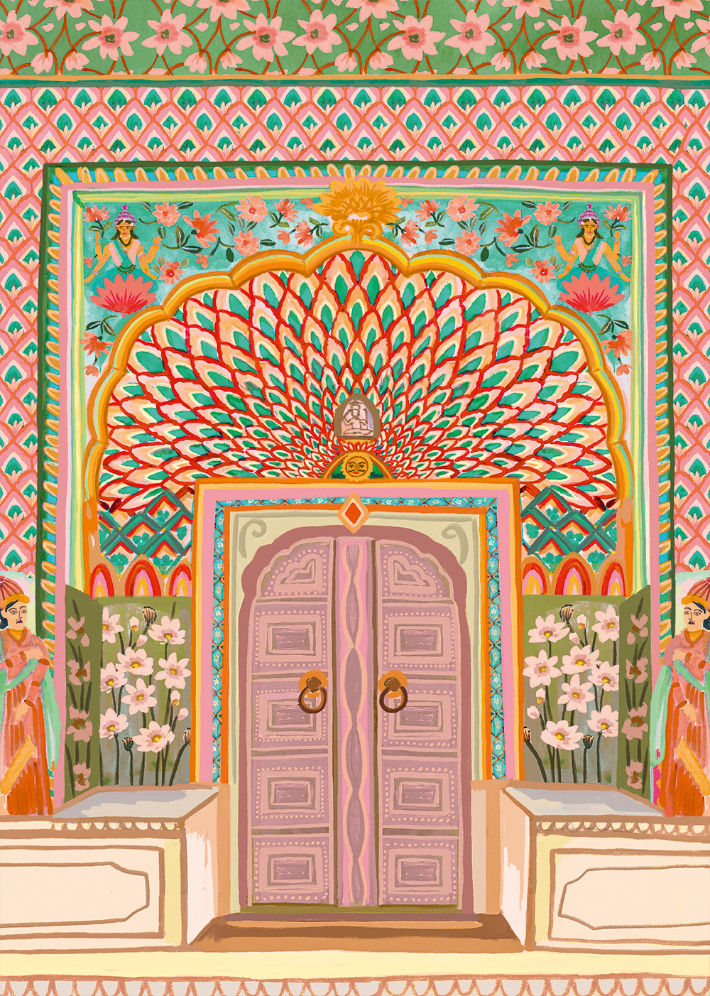 Pieces & Peace Lotus-Tor 500 Teile Puzzle Pieces-Peace-F-00070 Pieces & Peace Lotus-Tor 500 Teile Puzzle Pieces-Peace-F-00070 von Pieces & Peace