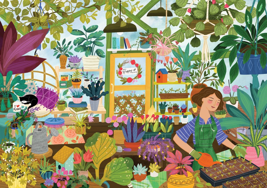 Pieces & Peace Mein Lieblingsplatz ist im Gewächshaus 1000 Teile Puzzle Pieces-Peace-F-00188 Pieces & Peace Mein Lieblingsplatz ist im Gewächshaus 1000 Teile Puzzle Pieces-Peace-F-00188 von Pieces & Peace