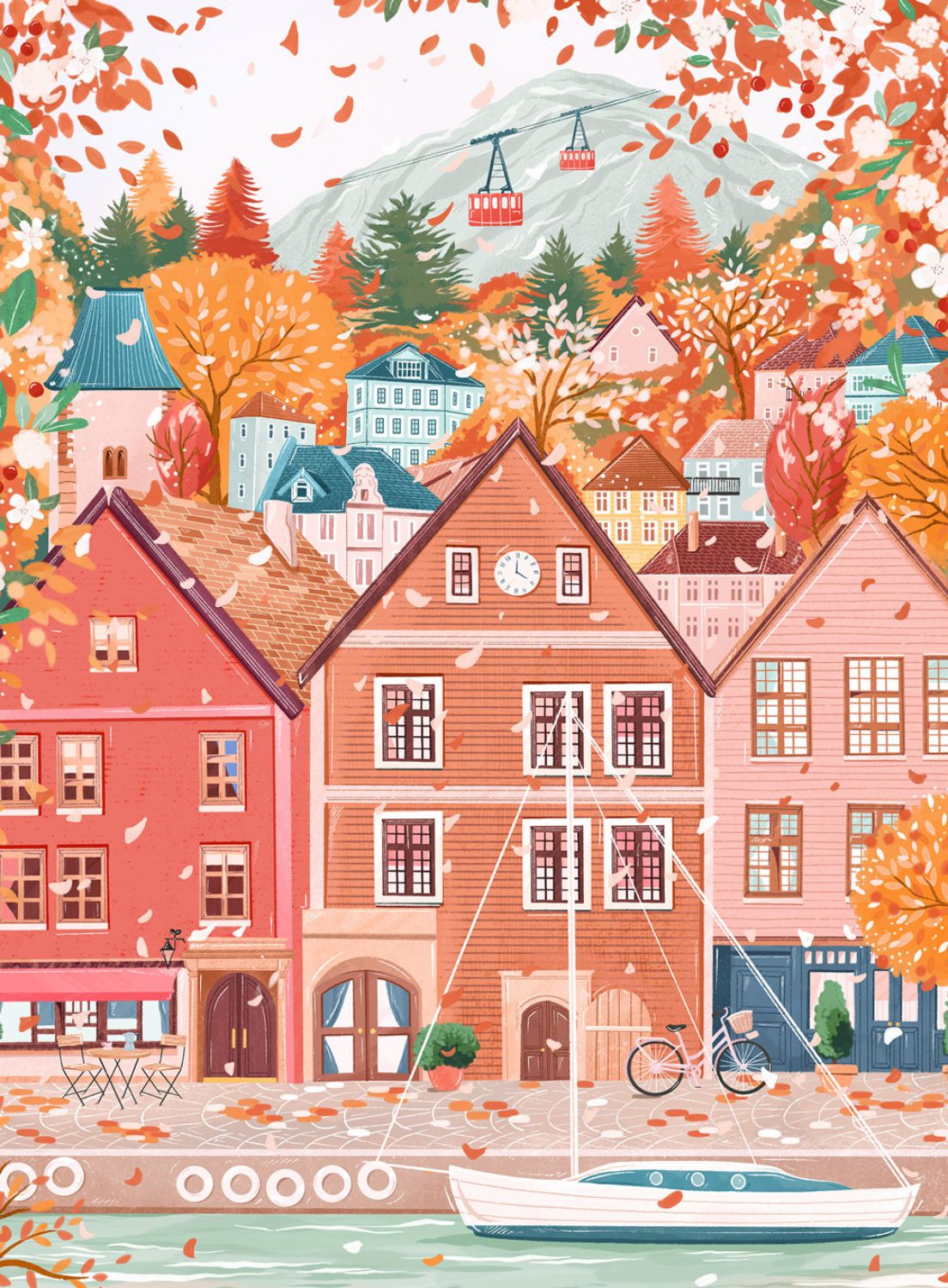 Pieces & Peace Mini-Puzzle 96 Teile – Bergen - Pieces & Peace Mini-Puzzle 96 Teile – Bergen - von Pieces & Peace