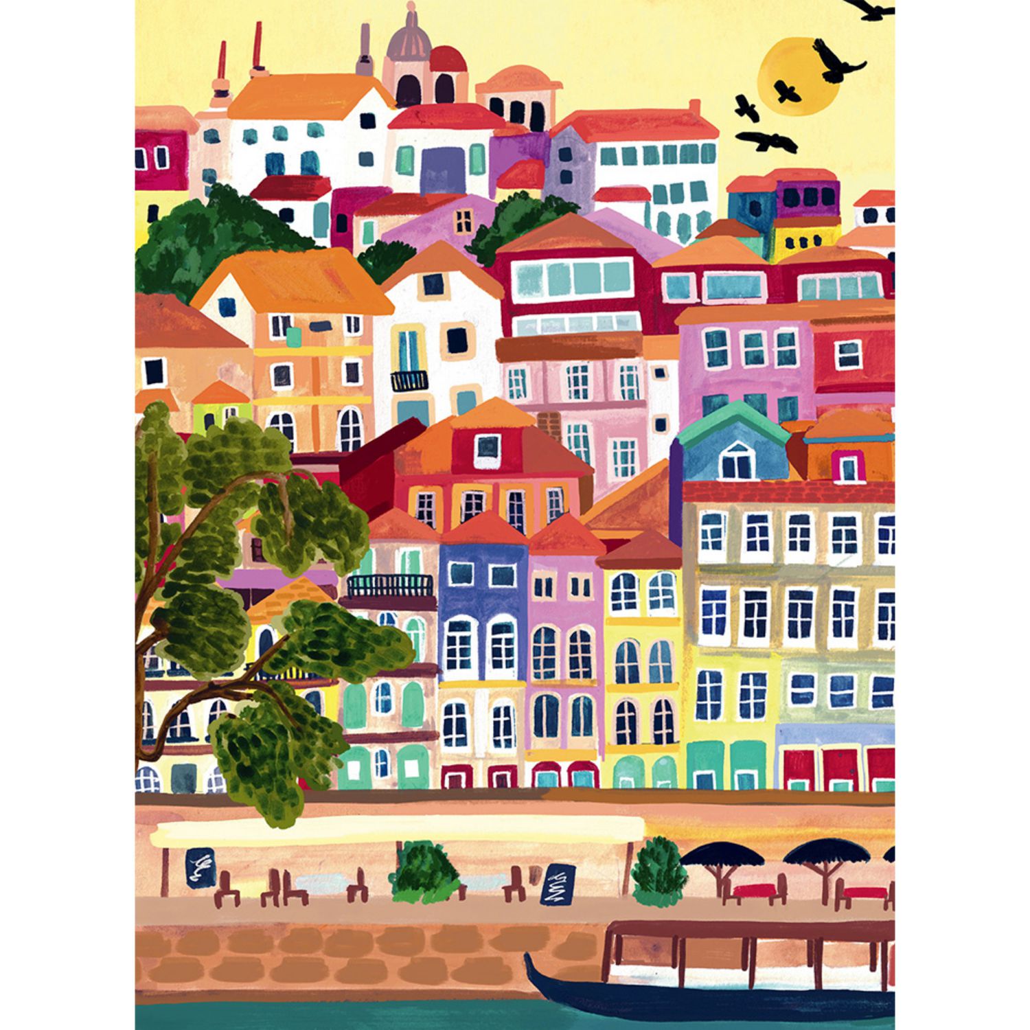 Pieces & Peace Mini-Puzzle 96 Teile – Porto - Pieces & Peace Mini-Puzzle 96 Teile – Porto - von Pieces & Peace