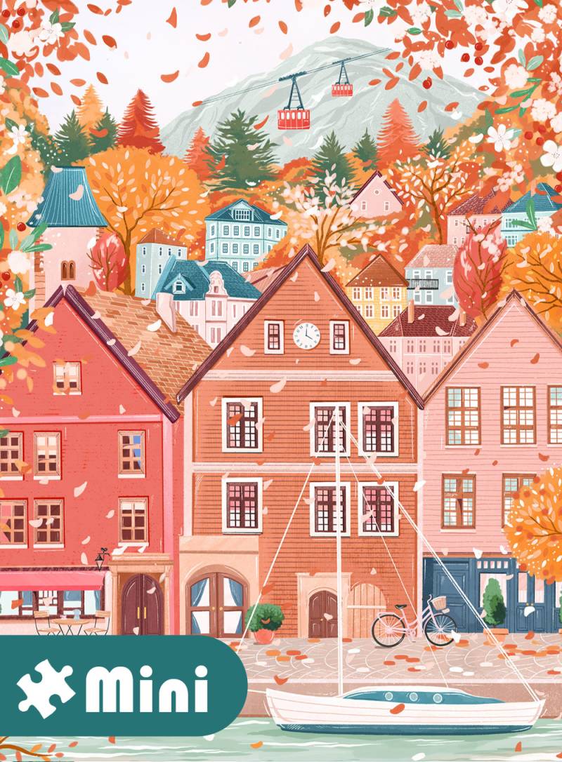 Pieces & Peace Mini Puzzle - Bergen 96 Teile Puzzle Pieces-Peace-F-00277 Pieces & Peace Mini Puzzle - Bergen 96 Teile Puzzle Pieces-Peace-F-00277 von Pieces & Peace