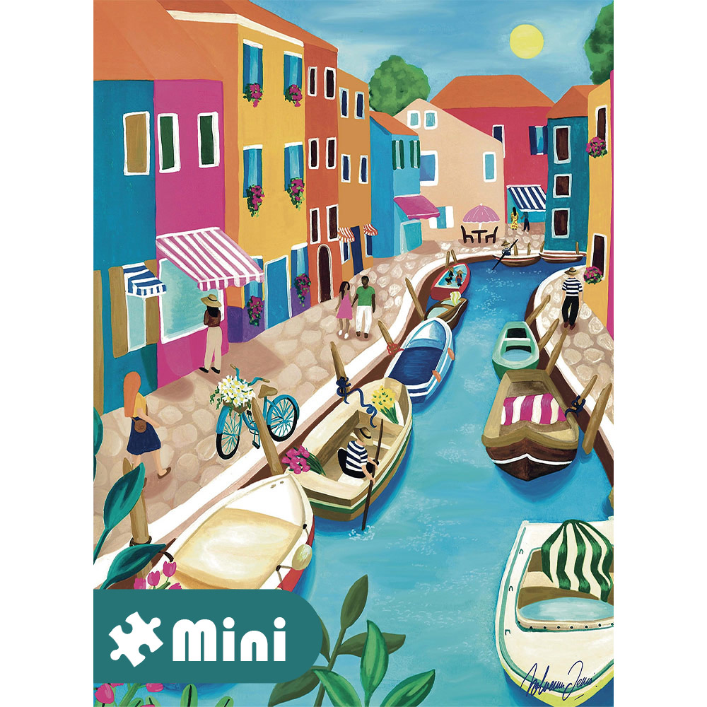 Pieces & Peace Mini Puzzle - Burano 96 Teile Puzzle Pieces-Peace-F-00304 von Pieces & Peace