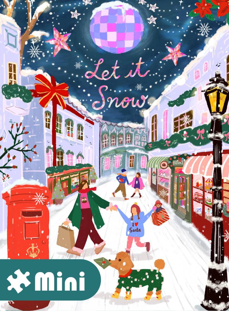 Pieces & Peace Mini Puzzle - Let it Snow - Londres 96 Teile Puzzle Pieces-Peace-F-00279 Pieces & Peace Mini Puzzle - Let it Snow - Londres 96 Teile Puzzle Pieces-Peace-F-00279 von Pieces & Peace